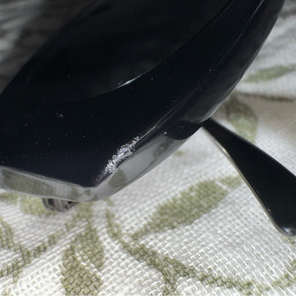 Prada Rectangle Black Sunglasses - image 3